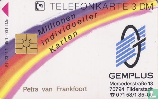 Gemplus, Millionen individueller Karten - Image 1