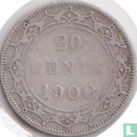 Newfoundland 20 cent 1900 - Afbeelding 1