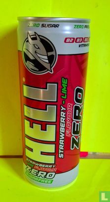 Hell Strawberry - Lime flavour zero sugar