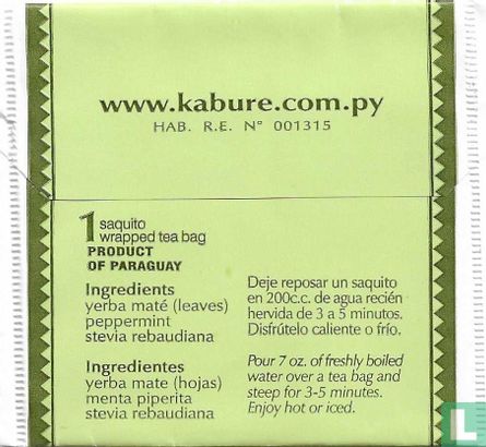 Yerba Mate•Menta•Stevia - Bild 2