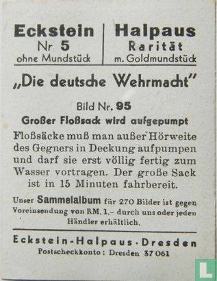 Großer Floßsack wird aufgepumpt - Image 2