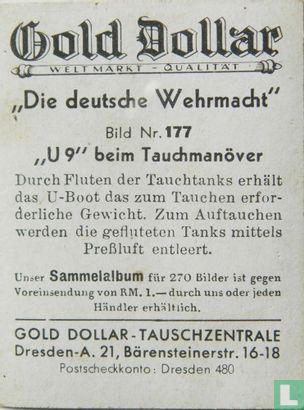"U 9" beim Tauchmanöver - Image 2