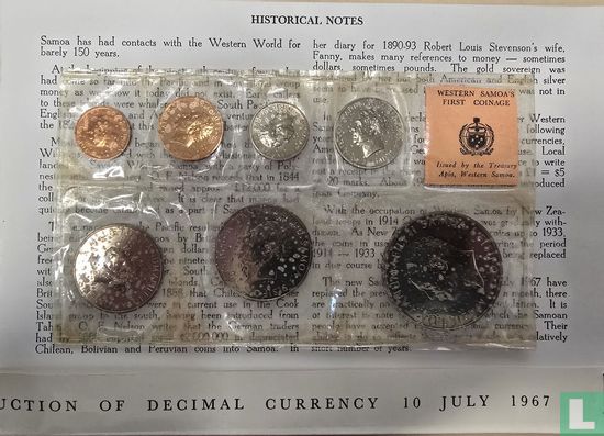 Samoa coffret 1967 (BE) - Image 3