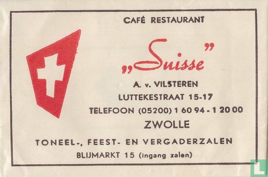 Café Restaurant "Suisse" - Bild 1