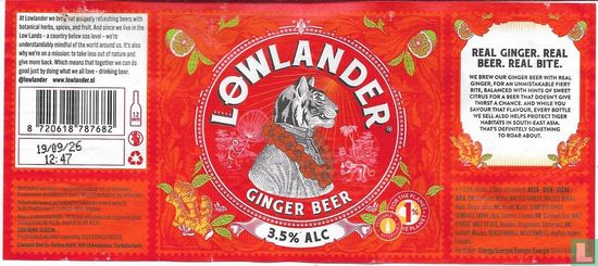 Lowlander ginger beer - Image 1