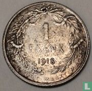 België 1 franc 1918 (NLD - replica) - Image 1