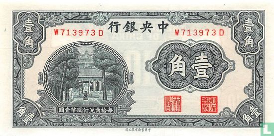 China 10 Cent (1931) - Bild 1