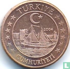 Turkije 5 cent 2004 - Image 1