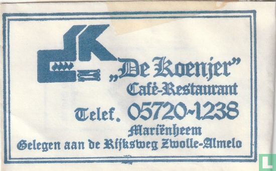 De Koenjer café restaurant - Afbeelding 1