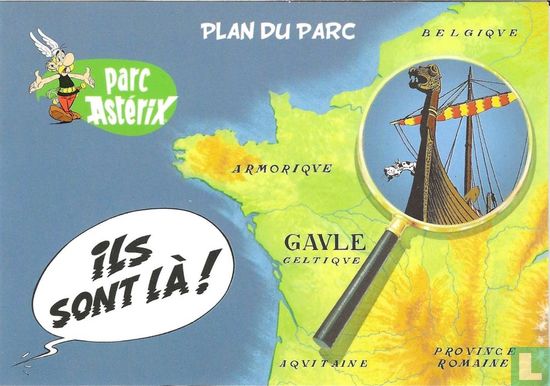 Map parc Astérix - Image 1