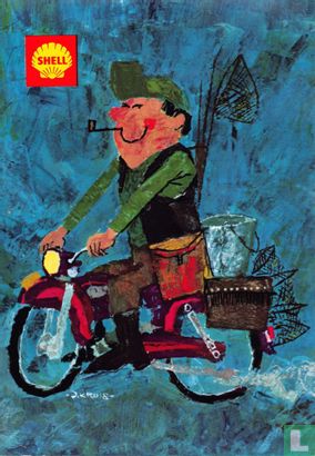 Visser op brommer - Image 1
