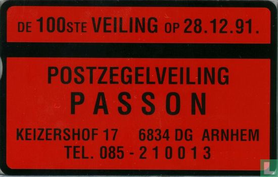 Postzegelveiling Passon - Afbeelding 1