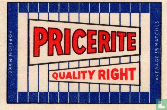 Pricerite Quality Right