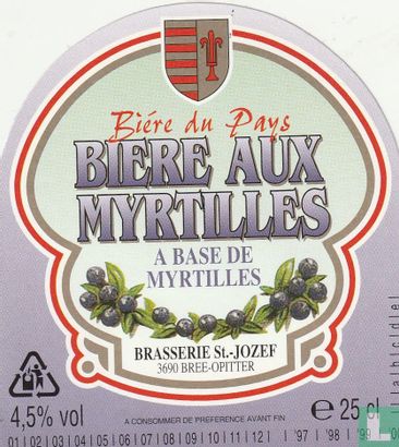 Bière aux myrtilles