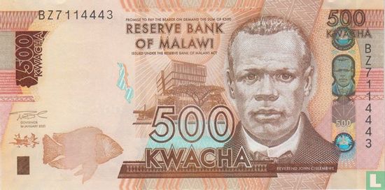 Malawi 500 Kwacha - Image 1