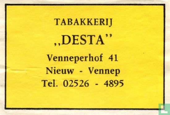 Tabakkerij Desta