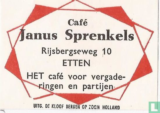 Café Janus Sprenkels