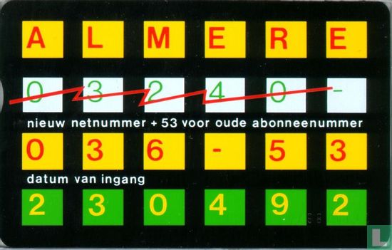 Almere nieuw netnummer - Image 1