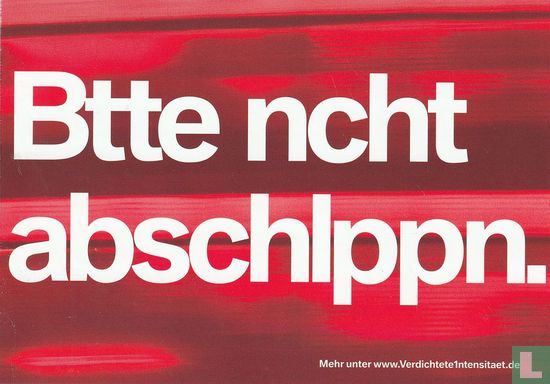 B07493 - Btte ncht abschlppn - Image 1