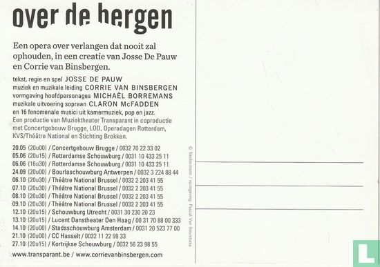 over de bergen - Afbeelding 2