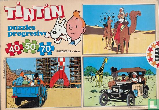 TinTin Puzzles progresivo - Image 1