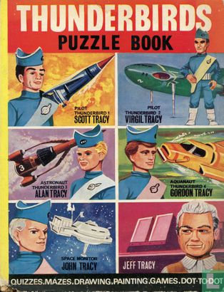 Thunderbirds puzzle book - Image 1