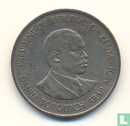 Kenya 1 shilling 1989 - Image 2