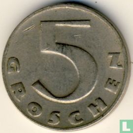 Austria 5 groschen 1934 - Image 2
