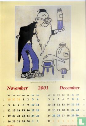 Apothekerskalender 2001 - Afbeelding 1