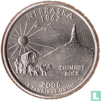 Vereinigte Staaten ¼ Dollar 2006 (D) "Nebraska" - Bild 1