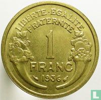 Frankreich 1 Franc 1936 - Bild 1