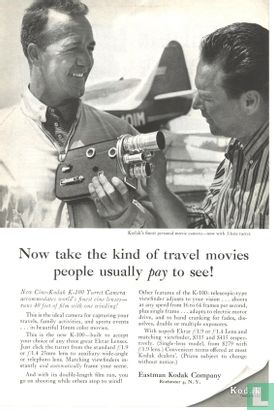 Now take the kind of travel movies people usually pay to see!