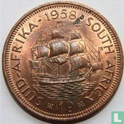 Afrique du Sud 1 penny 1958 - Image 1