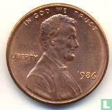 Vereinigte Staaten 1 Cent 1986 (ohne Buchstabe) - Bild 1