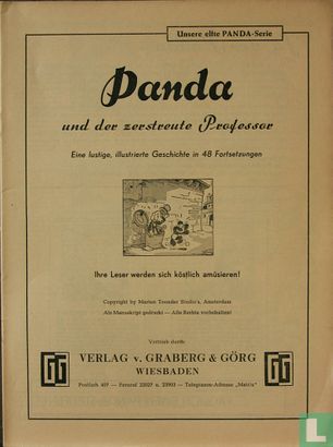 Panda und der zerstreute Professor - Bild 1