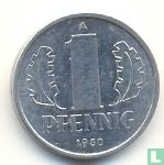 GDR 1 pfennig 1980 - Image 1