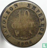Frankrijk 10 centimes 1808 (A) - Afbeelding 1