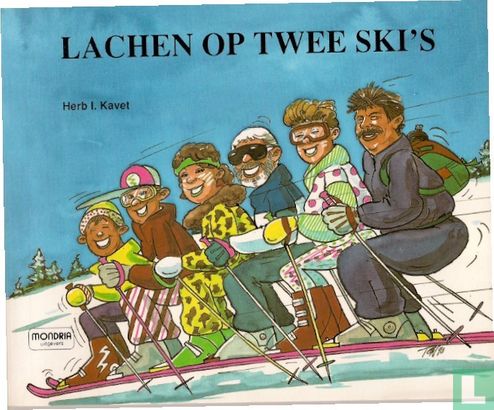 Lachen op twee ski's - Afbeelding 1