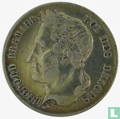 Belgique ½ franc 1835 - Image 2