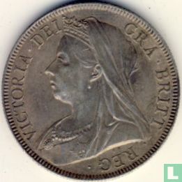Vereinigtes Königreich ½ Crown 1898 - Bild 2