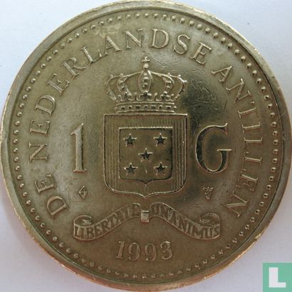 Antilles néerlandaises 1 gulden 1993 - Image 1