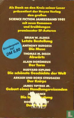 Heyne Science Fiction Jahresband 1981 - Bild 2