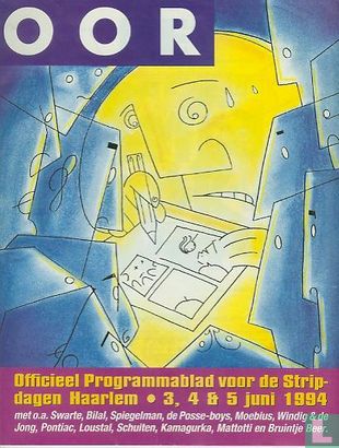Officieel programmablad voor de Stripdagen Haarlem . 3, 4 & 5 juni 1994 - Afbeelding 1