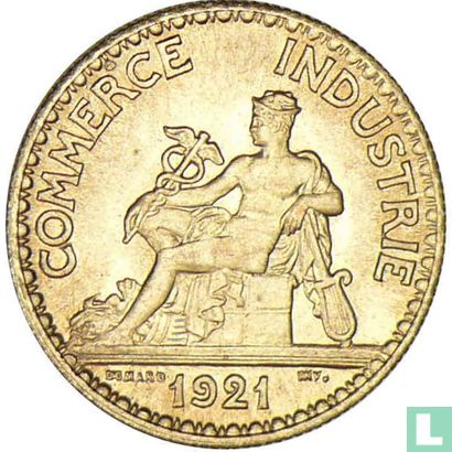 Frankrijk 50 centimes 1921 - Afbeelding 1