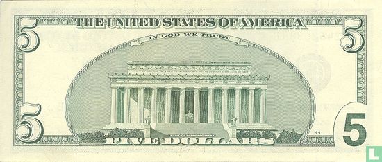Verenigde Staten 5 dollars 2003 B - Afbeelding 2