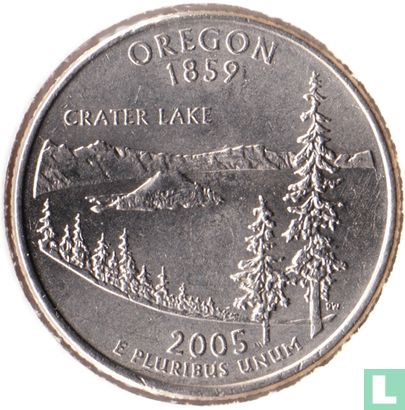 United States ¼ dollar 2005 (P) "Oregon - Image 1