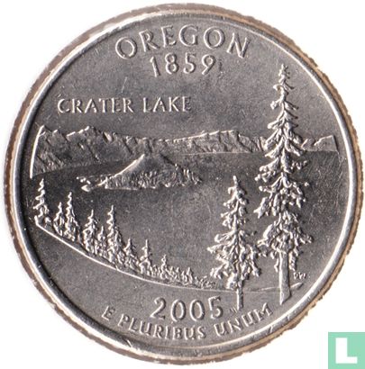 États-Unis ¼ dollar 2005 (P) "Oregon" - Image 1