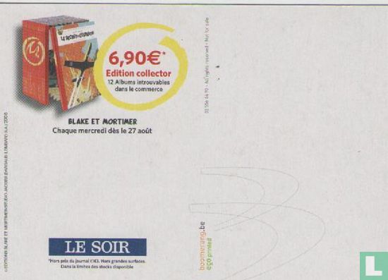 4370 - Le Soir - Blake & Mortimer Edition Collector - Afbeelding 2