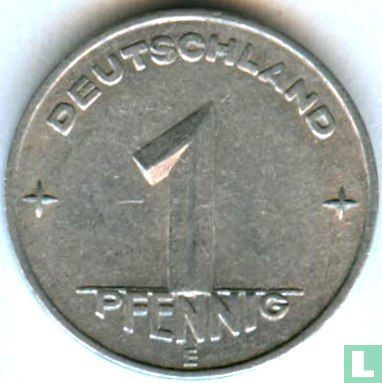 DDR 1 pfennig 1949 (E) - Afbeelding 2
