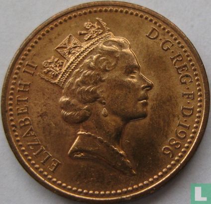 Royaume-Uni 1 penny 1986 - Image 1
